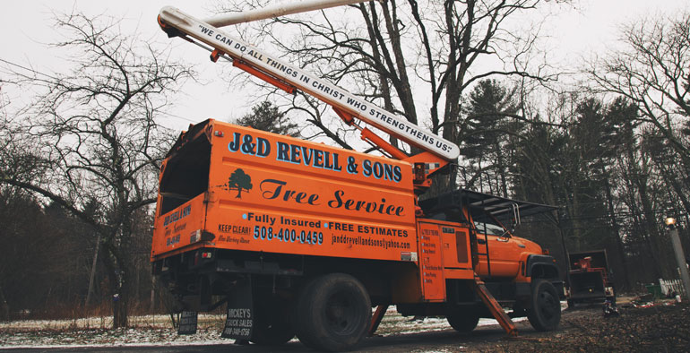 Revell Tree Service Bucket Truck